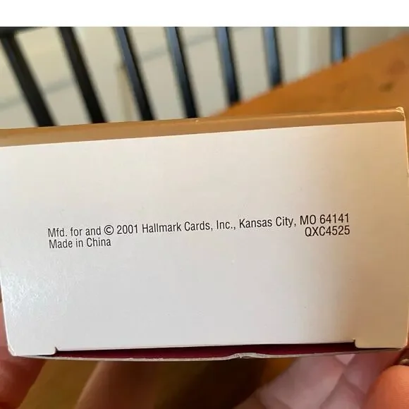 Hallmark Keepsake Christmas Ornament Santa Claus Marionette 2001 Collectible - Picture 7 of 8